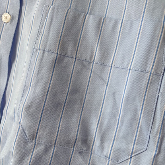 A New Day Light Blue Button-Up Shirt Dress - Picture 2 of 3